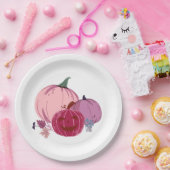 Pompoen praat over papieren Borden Papieren Bordje (Feest)