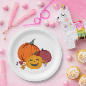 Pompoen praat over papieren Borden Papieren Bordje (Feest)