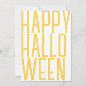 Pompoen praat over uitnodiging (Achterkant)