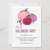 Pompoen praat over uitnodiging (Voorkant)