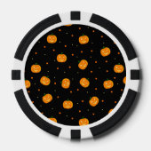 Pompoen Regen Poker Chips (Voorkant)