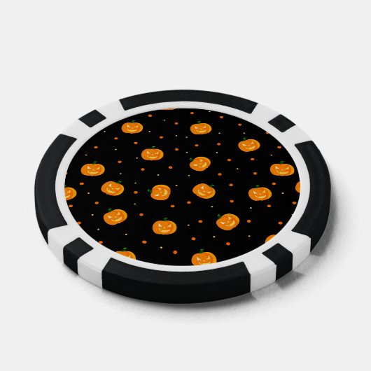 Pompoen Regen Poker Chips (Enkel)