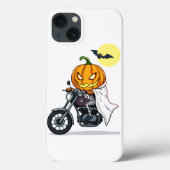 Pompoen rijdt motorfiets Case-Mate iPhone case (Achterkant)
