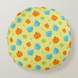 Pompoen Rond Kussen