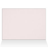Pompoen Roze Bow Baby shower Tafel Naam Kaart (Binnen Horizontaal (Boven))