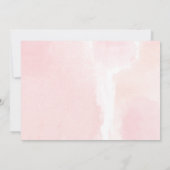 Pompoen roze gouden bloem elke leeftijd verjaardag kaart (Achterkant)