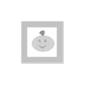 pompoen rubberstempel (Afrduk)