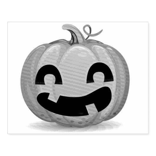 Pompoen Rubberstempel (Afrduk)