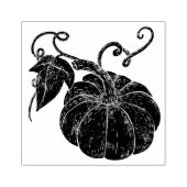 pompoen rubberstempel (Afrduk)