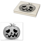 pompoen rubberstempel (Gestempeld)