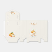 Pompoen Rustic Herfst Baby shower Bedankdoosjes (Uitgevouwen)