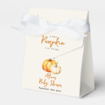 Pompoen Rustieke Herfst Baby Shower