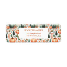 Pompoen Rustieke Herfst & Herfst Bladeren Seizoens