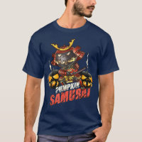 pompoen samurai, Japanse demon halloween, krijger