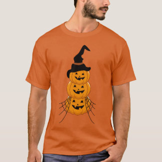  Pompoen Scene Halloween voor Halloween liefde T-shirt