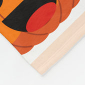 Pompoen Schattigee Halloween Boo Basket Fleece Deken (Hoek)