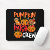 Pompoen Schattigee Patch Crew Thanksgiving Herfst Muismat (Met muis)