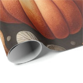 Pompoen Schattigee Waterverf Herfst & Herfst Thank Cadeaupapier (Rol Hoek)