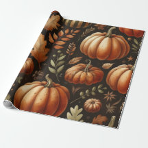 Pompoen Schattigee Waterverf Herfst & Herfst Thank