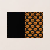 Pompoen Schedel Folie Kaarten (Binnen)