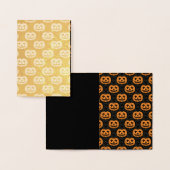 Pompoen Schedel Folie Kaarten (Display)