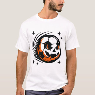 Pompoen Schedel Halloween T-Shirt – Draaikolk Horr
