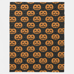 Pompoen Schedel Vliesdeken, Groot 60" x 80" Fleece Deken