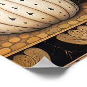 Pompoen schilderij najaar poster keuken muur decor (Hoek)