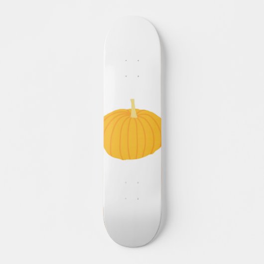Pompoen schilderkunst persoonlijk skateboard (Voorkant)