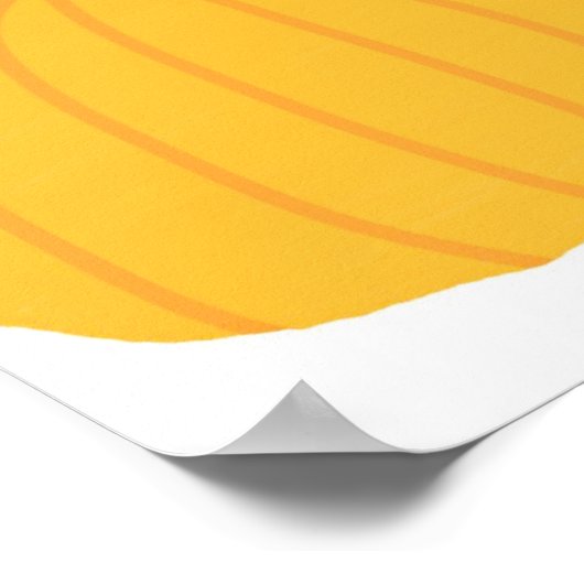 Pompoen schilderkunst poster (Hoek)