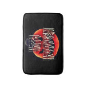 pompoen-schouderwets badmat (Voorkant Verticaal)