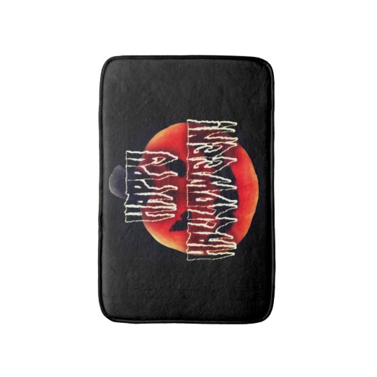 pompoen-schouderwets badmat (Voorkant Verticaal)