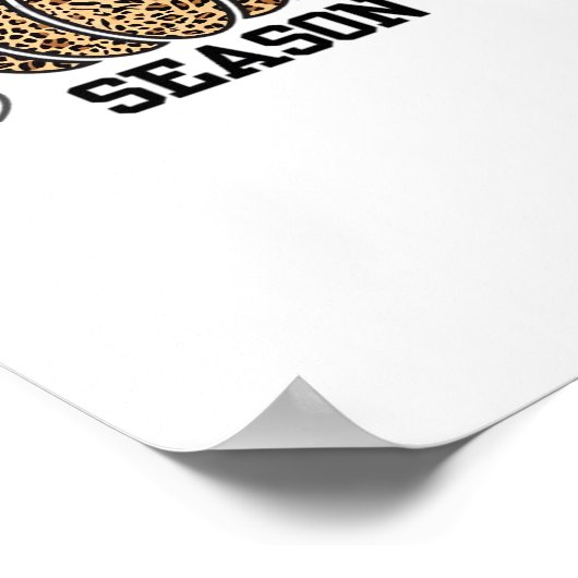 Pompoen Seizoen Cheetah Print Pompoen Herfst Desig (Hoek)