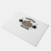 Pompoen Seizoen Cheetah Print Pompoen Herfst Desig Deurmat (Schuin)