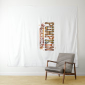 Pompoen Seizoen Herfst Boho Wandkleed (In Situ (horizontaal))