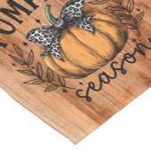 Pompoen Seizoen Herfst Thanksgiving Oogst Korte Tafelloper (Hoek)