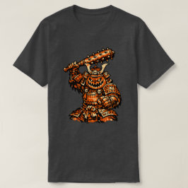 Pompoen Shogun — Grappige Halloween Samurai Krijge T-shirt