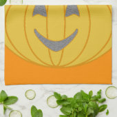 Pompoen Sinaasappel keukenhanddoeken (Gevouwen)