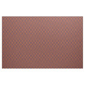 Pompoen Sinaasappel Navy Blue LG Chevron Pattern 1 Stof (Yard (91,4 cm))