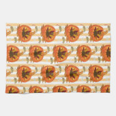 Pompoen Sinaasappel Turkije Keuken Handdoek (Horizontaal)