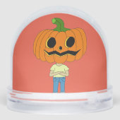 pompoen sneeuwbol (Achterkant)