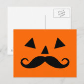 Pompoen Snor Briefkaart (Voorkant / Achterkant)