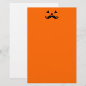 Pompoen Snor Briefpapier (Voorkant / Achterkant)