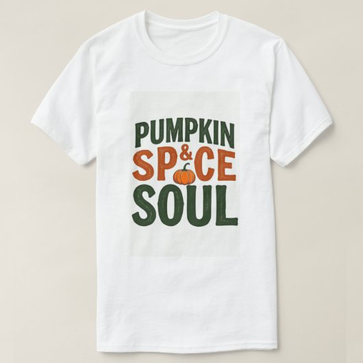 Pompoen Spce T-shirt (Design voorkant)