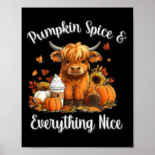 Pompoen Specerij & Alles Leuk Hoogland Koe L Poster