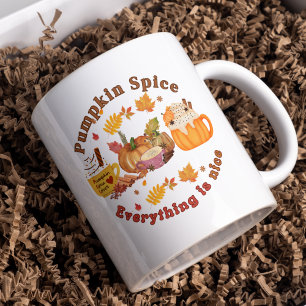 Pompoen Specerij en Alles is leuk Koffiemok