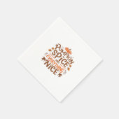 Pompoen specerij en alles lekker basic & essentia servet (Hoek)