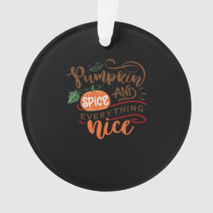 Pompoen specerij en alles leuk voor Herfst en aut Ornament