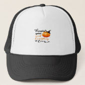 Pompoen specerij en alles leuke Herfst Halloween G Trucker Pet (Voorkant)