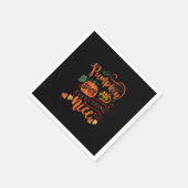 Pompoen specerij en alles leuke Herfst seizoen Vin Servet (Hoek)